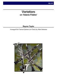 Raynor Taylor: Variations On Adeste Fideles