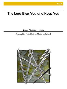Peter C. Lutkin: The Lord Bless You and Keep You For Flute Choir