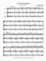 Arcangelo Corelli: La Folia Variations, Op. 5 No. 12 Product Image