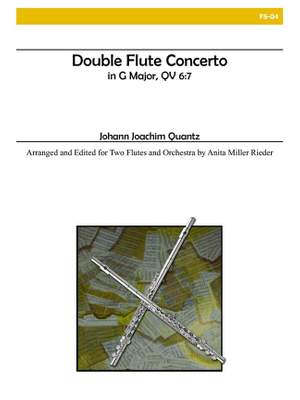 Johann Joachim Quantz: Double Flute Concerto In G Major