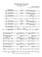 Johann Joachim Quantz: Double Flute Concerto In G Major Product Image