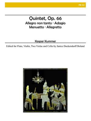 Kaspar Kummer: Flute Quintet, Op. 66