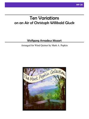 Wolfgang Amadeus Mozart: Ten Variations On An Air Of Chr. W. Gluck. K. 455