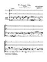 Johann Sebastian Bach: Trio Sonata In G Minor, Bwv 1020 Product Image