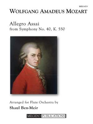 Wolfgang Amadeus Mozart: Allegro Assai From Symphony No. 40