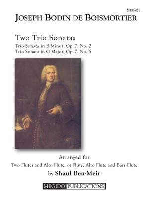 Joseph Bodin de Boismortier: Two Trio Sonatas