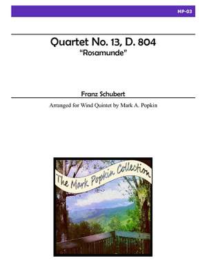 Franz Schubert: Quartet In A Minor, Op. 29, No. 13, D. 804