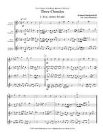 Johann Sebastian Bach: Three Chorales Product Image