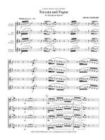 Alberto Guidobaldi: Toccata and Fugue For Saxophone Quartet Product Image