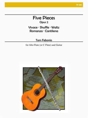 Tom Febonio: Five Pieces For Alto Flute and Guitar