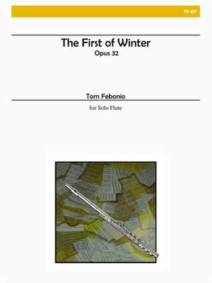 Tom Febonio: The First Of Winter For Solo Flute