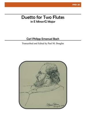 Carl Philipp Emanuel Bach: Duetto In E Minor-G Major For Two Flutes