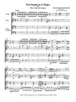 Jean-Joseph Mondonville: Trio Sonata In G Major Product Image