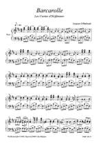 Jacques Offenbach: Barcarolle Product Image