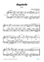 Ludwig van Beethoven: Bagatelle Product Image