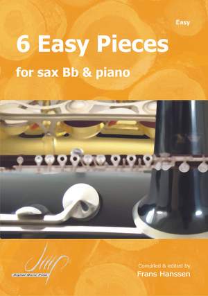 6 Easy Pieces For Saxophone Bb and Piano