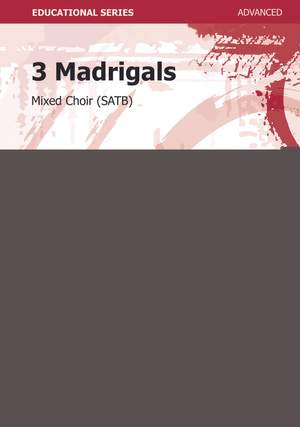Hendrik de Regt: 3 Madrigals