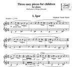 Stéphane Vande Ginste: 3 Easy Pieces For Children Product Image