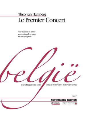 Theo van Hamberg: Le 1Er Concert Du Jeune Violoncelliste, Op.5