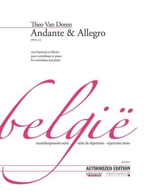 Theo van Doren: Andante & Allegro, Op.23