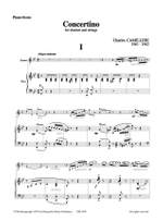 Charles Camilleri: Concertino For Clarinet Product Image