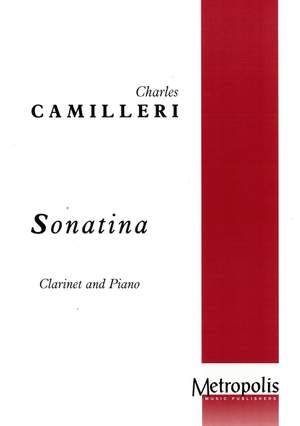 Charles Camilleri: Sonatina For Clarinet and Piano