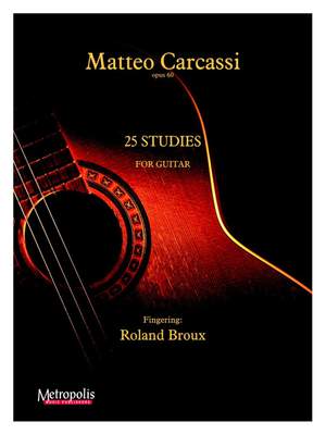 Matteo Carcassi: 25 Studies, Op.60