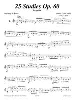 Matteo Carcassi: 25 Studies, Op.60 Product Image