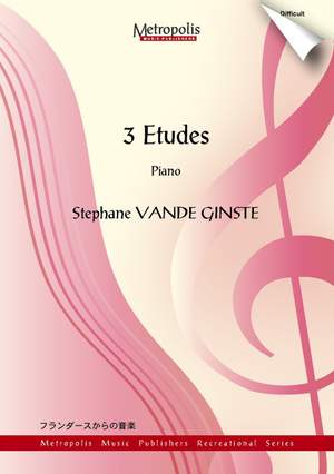 Stéphane Vande Ginste: 3 Etudes