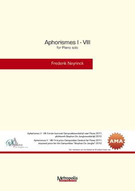 Frederik Neyrinck: Aphorismes I - VIII