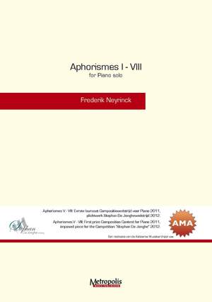 Frederik Neyrinck: Aphorismes I - VIII