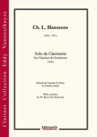 Karel Lodewijk_Arteel Hanssens: Solo Pour Clarinette