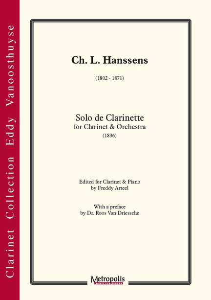 Karel Lodewijk_Arteel Hanssens: Solo Pour Clarinette