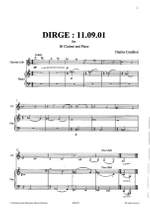 Charles Camilleri: Dirge 11.09.01 For Clarinet and Piano Product Image
