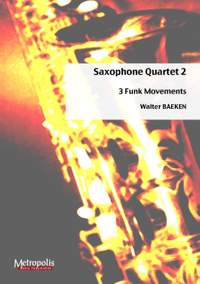 Walter Baeken: Saxophone Quartet 2