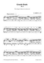 Carl Czerny: Grande Etude Nr. 5 Op. 409 Product Image