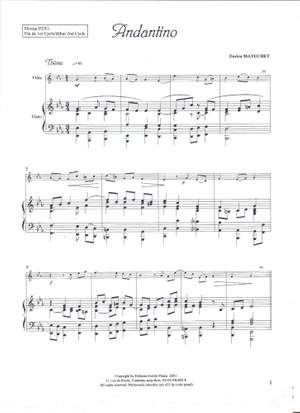 Enrico Matuchet: Andantino et Variations, Allegro