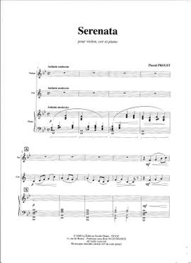 Pascal Proust: Serenata