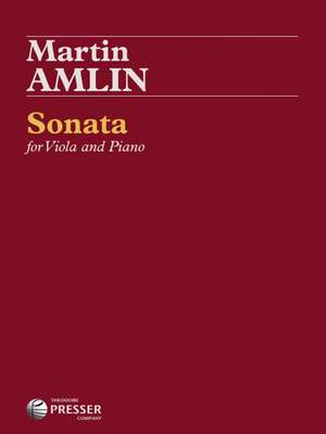 Martin Amlin: Sonata