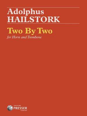 Adolphus Hailstork: Two By Two