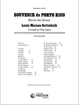 Louis Moreau Gottschalk: Souvenir De Puerto Rico