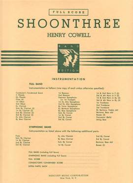 Henry Cowell: Shoonthree