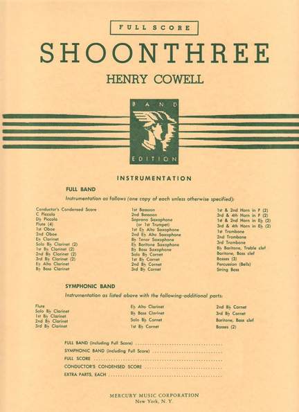 Henry Cowell: Shoonthree