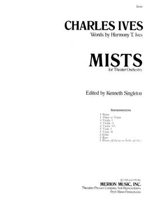 Charles E. Ives: Mists
