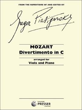 Wolfgang Amadeus Mozart: Divertimento In C Major