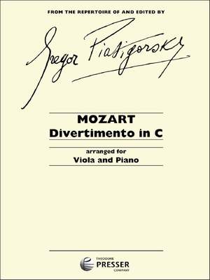 Wolfgang Amadeus Mozart: Divertimento In C Major
