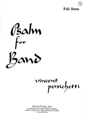 Vincent Persichetti: Psalm for Band