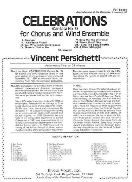 Vincent Persichetti: Celebrations