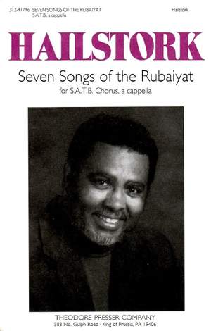 Adolphus Hailstork: Seven Songs Of The Rubaiyat