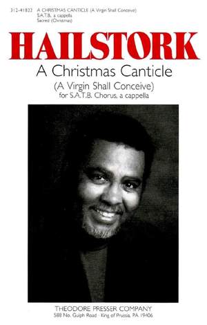 Adolphus Hailstork: A Christmas Canticle Product Image